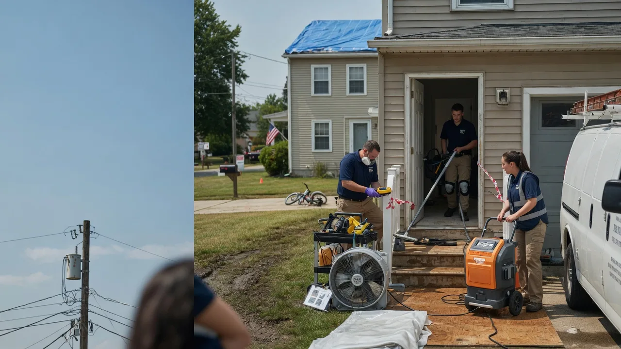Water Damage Repair in Sugar Run, PA near me